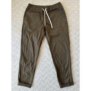 Vuori Pants Womens XS Olive Green Chino Ripstop Gorpcore Outdoor Activewear
